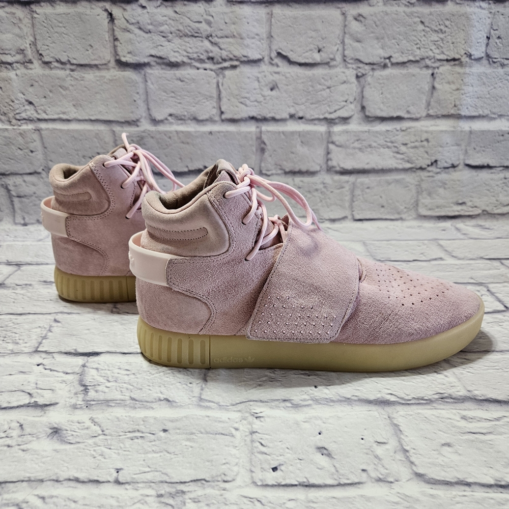 Women’s Pink Suede High-Top Sneakers